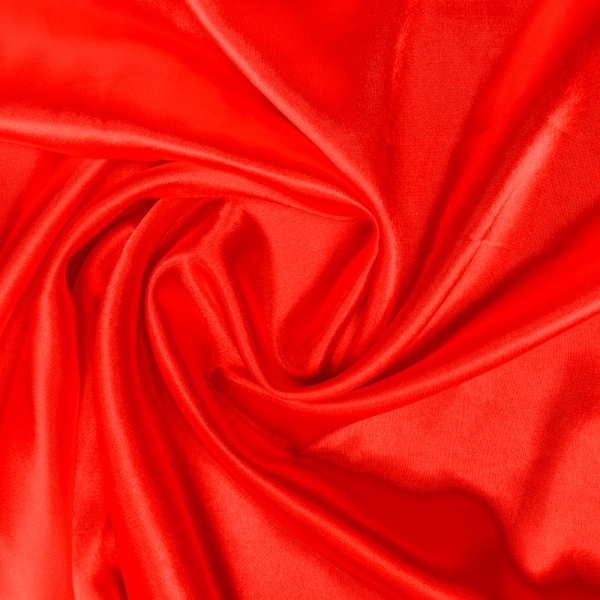Polyester Satin - Red